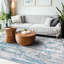 Tapis bleu Roma Carrera-732042958