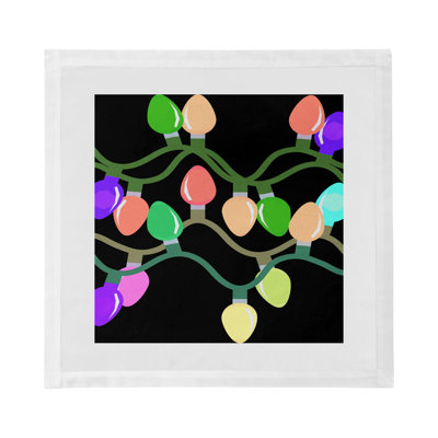 Serviettes de table en satin de coton