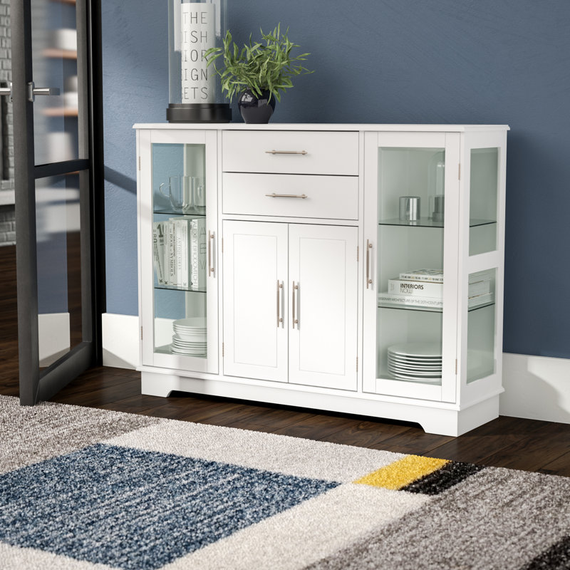 Dufferin 4-Door Sideboard Buffet Display Storage Cabinet