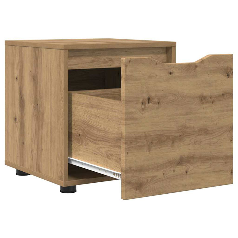 Bathroom Cabinet, Artisan Oak