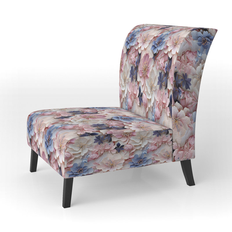 Fauteuil de chambre rembourré Romantic Floral