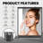 Filipe Travel Fogless Shower Mirror for Shaving and Makeup