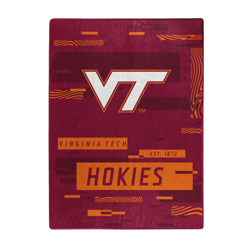 Throw Blanket, Red/Orange, Virginia Tech Hokies