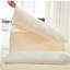 Méridienne à dossier simple avec dossier et canapé entièrement compressé convient au salon, à la chambre à coucher, en polyester, orange, blanc