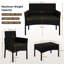 Colour Outdoor All Weather Wicker 4 - Person Seating Group with Cushions-1468705813-1468299416