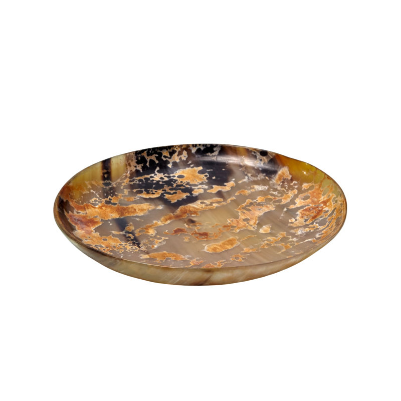 Horn Side Speckled Plate