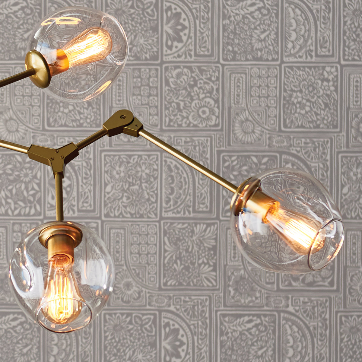 Napa Home & Garden Daniella Globe Chandelier - Thumbnail 3