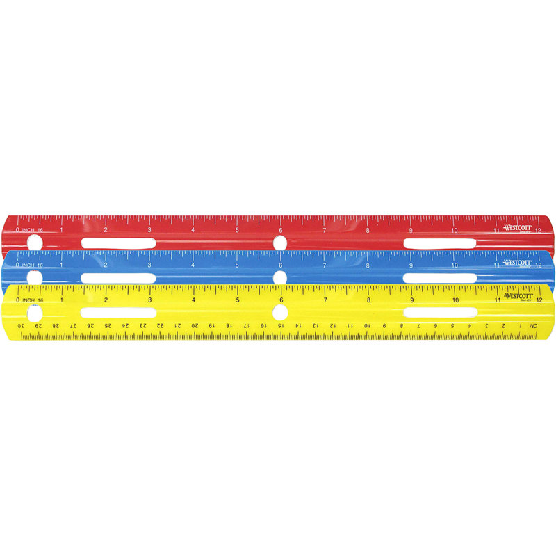 Règle en plastique