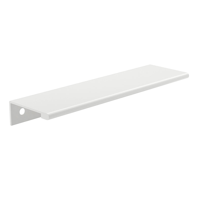 Poignée de doigt 5 1/16 po Expression Aluminium, Blanc