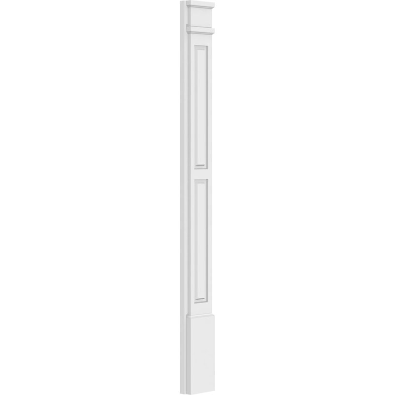 Pilastre en PVC TruCraft, 48 po, 6", Base et chapiteau décoratifs