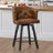 26"Swivel Upholstered Counter Stool With Metal Frame-513637444