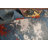 Blue Abstract Oriental Area Rug 8x10