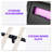 LED Platform Bed Frame With Adjustable Headboard-1089561294-1089561295