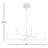 Lolita 6 - Light Dimmable LED Modern Linear Chandelier-758606744