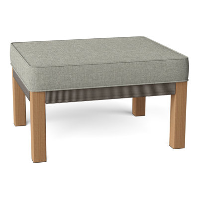 Hudson Rectangle Outdoor Sunbrella® Ottoman Patio Ottoman
