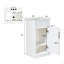 Meuble-lavabo simple autoportant de 18 po avec plateau entièrement assemblé-443502971