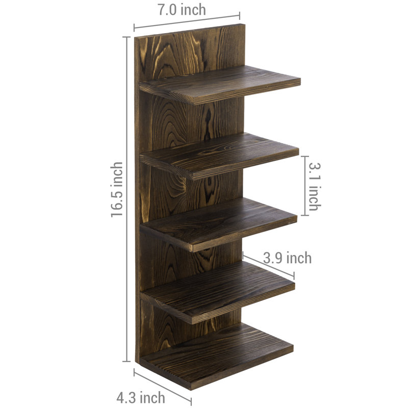 Benjamyn 5 Tier Wood Sunglasses Jewellery Box