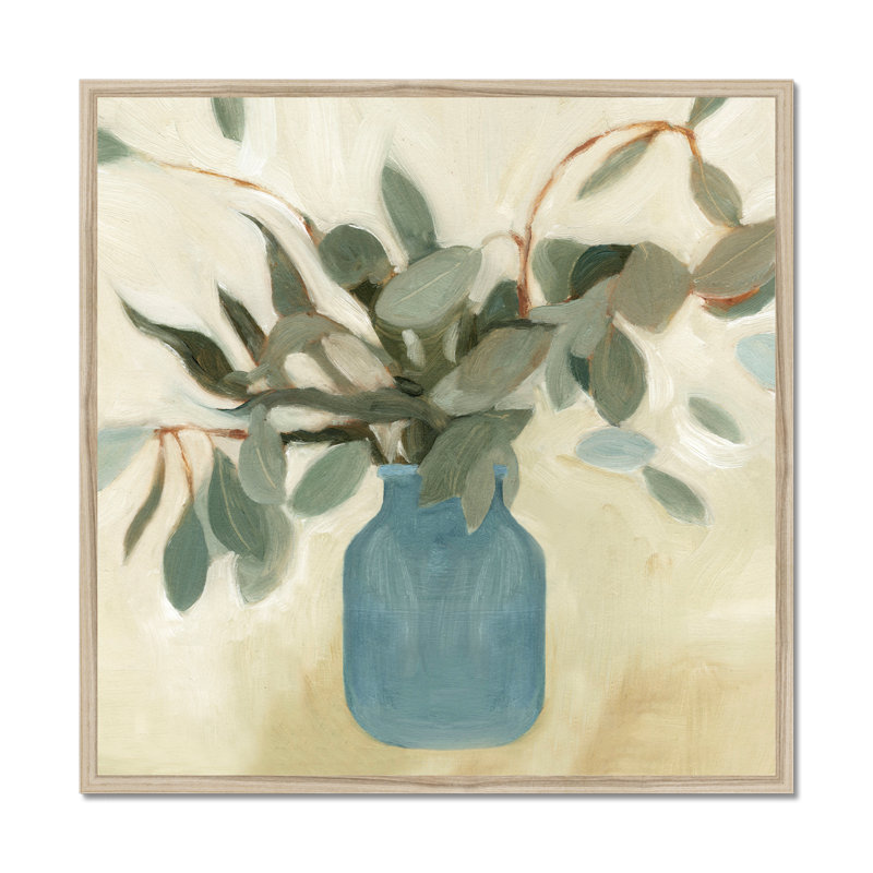 Arrangement II by Emma Scarvey - Painting, 80cm H x 80cm W, Natural Wood Framed Paper Print