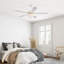 52-in 5-blade Indoor Reversible Ceiling Fan With Led Light And Remote Control-1498194714-1498194715