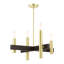 Lustre linéaire moderne à 4 lumières Shelby-774895257