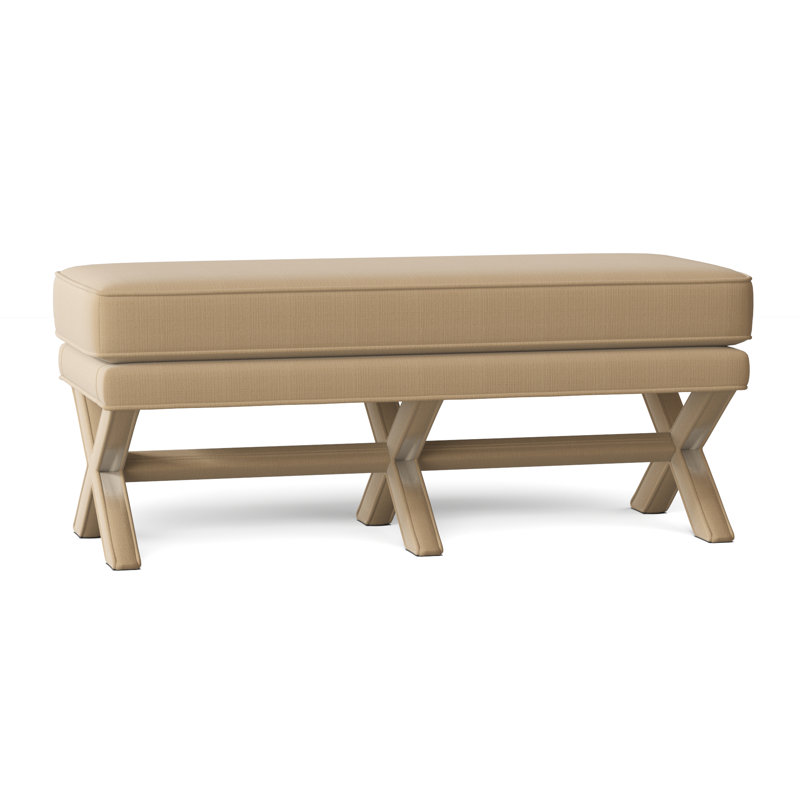 Cayden Upholstered Bench, Gabrielle Teal