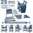 Outdoor Recycled Poly Adirondack Barstools-1458087022