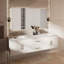 Ensemble de meuble-lavabo double mural 72 "Geneva-705925684-790433020