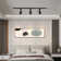Dimmable LED Track Lighting Heads Compatible with Single Circuit H Type Rail Ceiling Spotlight for Accent Task Wall Art Exhibition