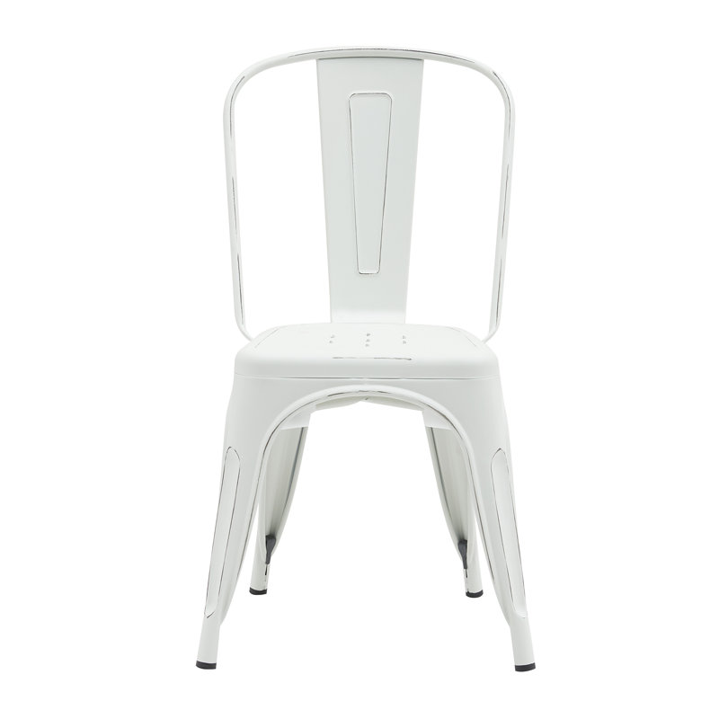 Chaise d'appoint Melien, Blanc