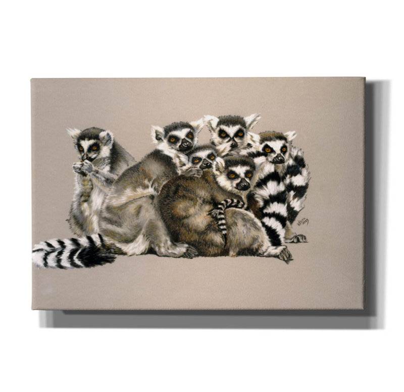 «Odd Man Out» par Barbara Keith, art mural sur toile, H 18 po x l 26 po x P 0,75 po