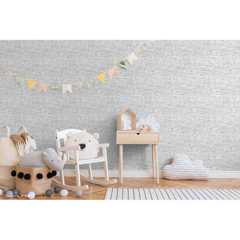 Clarence Pearl 10m x 53cm Wallpaper Roll, Silver