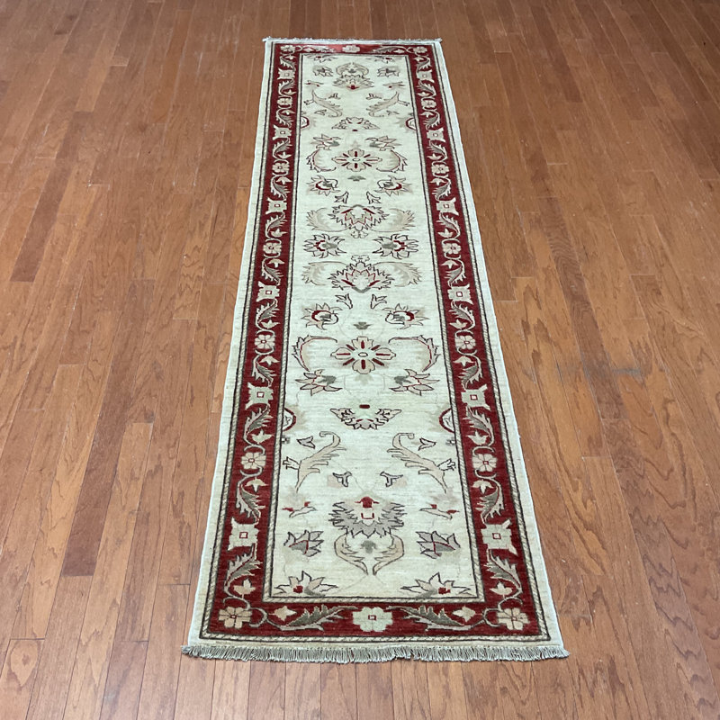  Handmade Oushak Wool Runner