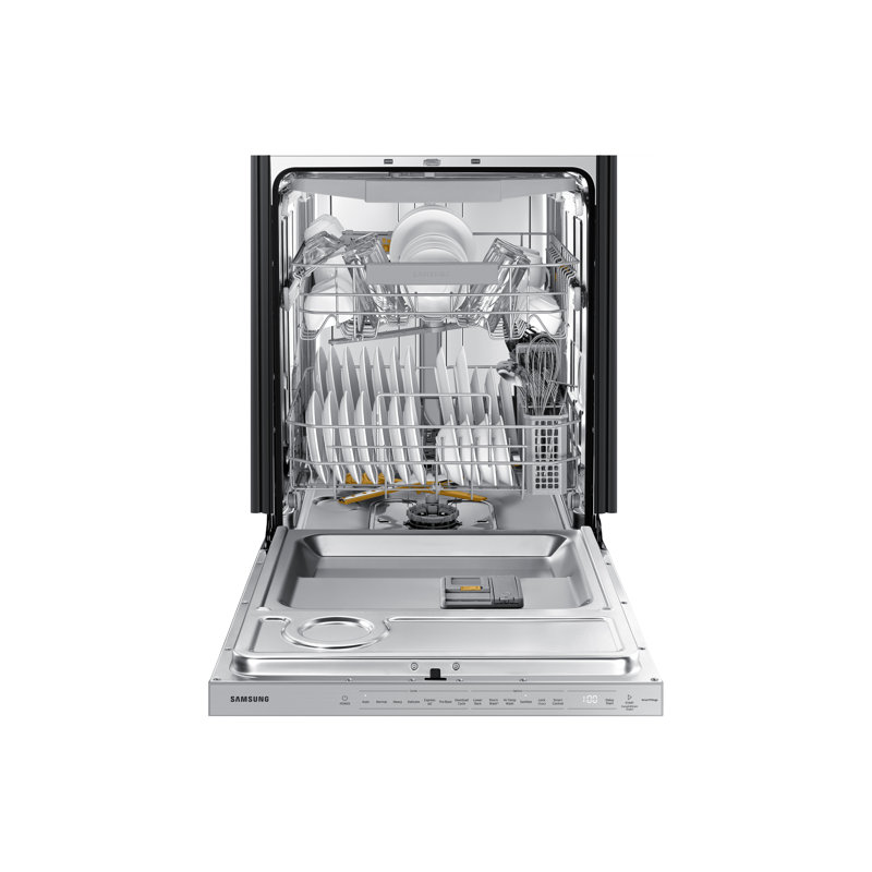 Lave-vaisselle à commande numérique 24 po 42 dBA Bespoke, Acier inoxydable