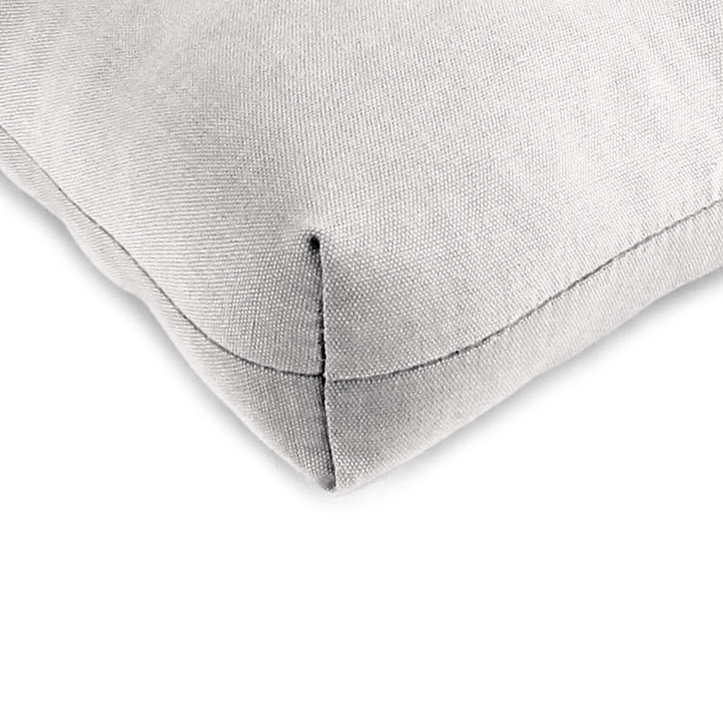 Outdoor Wicker Seat Cushion, Canvas Linen Polyester