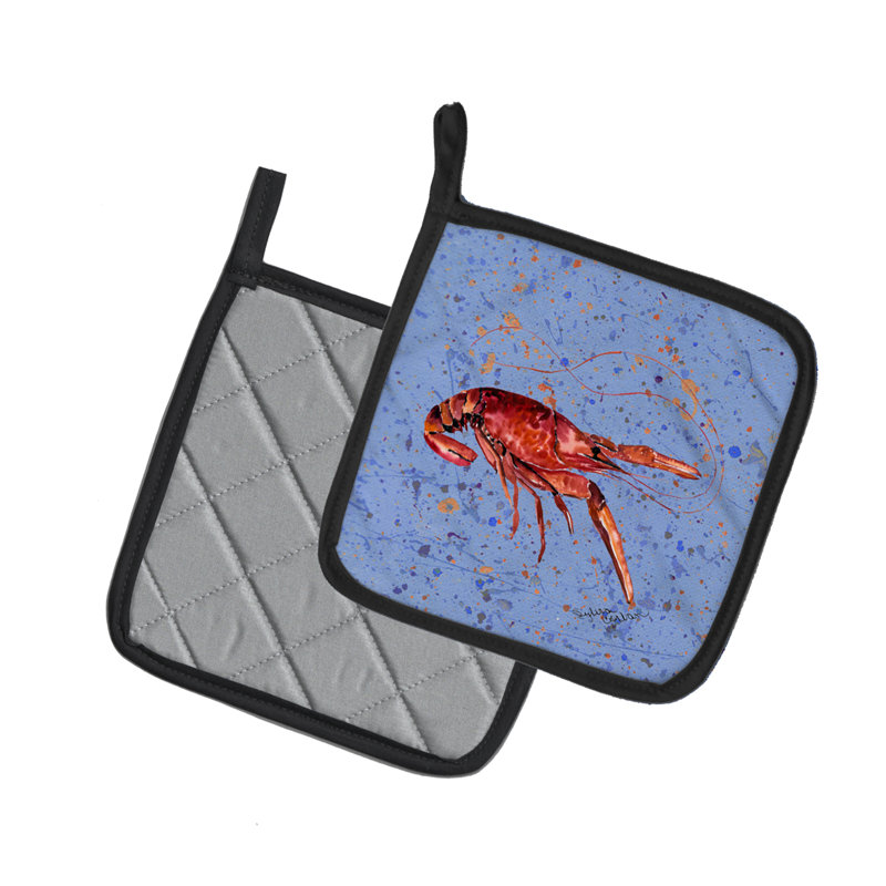 Cuisinier poignée caroline trésors Crawfish, Mauve
