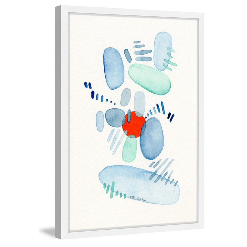 Nikki Galapon - Single Picture Frame Painting, 91cm H x 61cm W x 3.81cm D