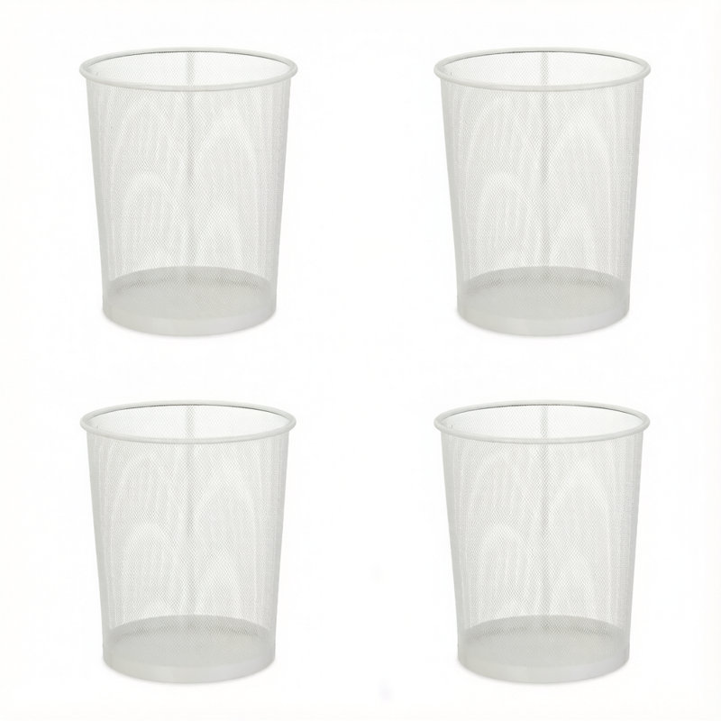 Cabazon Set of 4 Waste Bin, 20 L