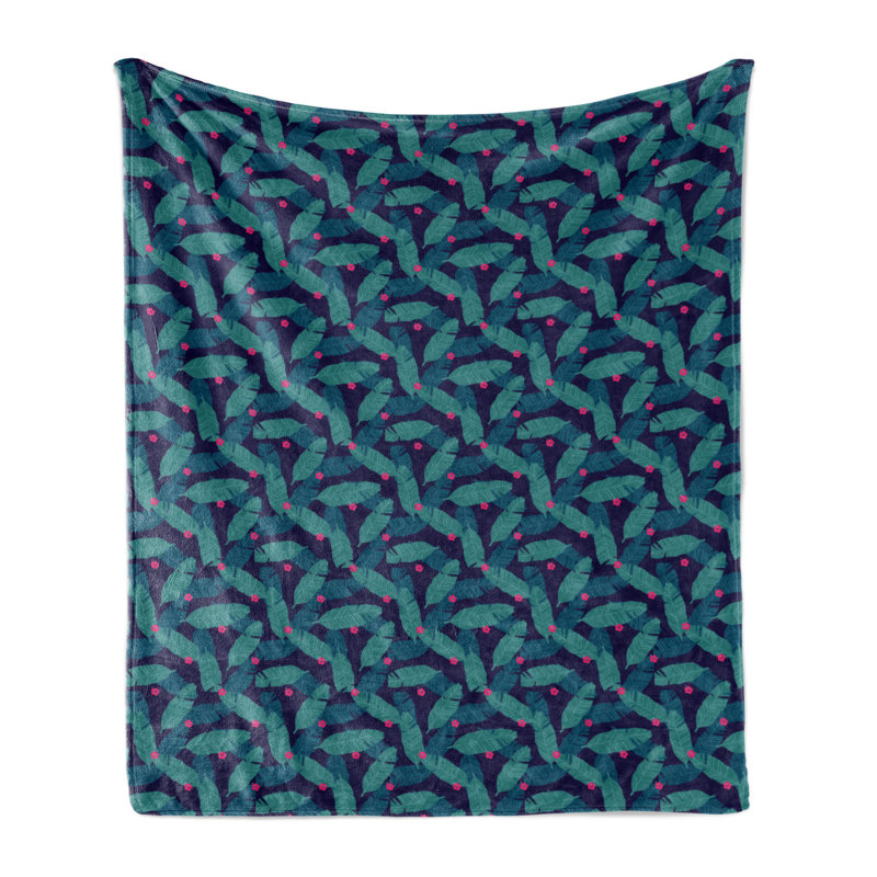 Hand Woven Throw Blanket, 60" W x 80" L