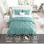 Aspire Homeware High Quality Microfiber Pintuck Design Duvet Cover With Pillowcases-122259709-122259707