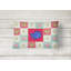  Super Delta Tail Betta Love Indoor / Outdoor Patchwork Lumbar Pillow
