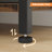 Narrow Bookshelf Tall Skinny Bookcase 6 Tier Storage Rack-360706838