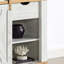 Console de salon / tiroir de style rustique 1 pièce Accents