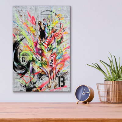 «Rebel» par Taka Sudo, art mural en verre acrylique