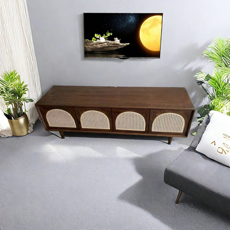TV stand for large capacity storage