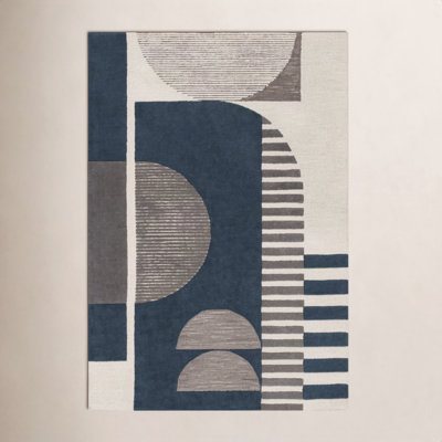 Sola Hand-Tufted Geometric Rug