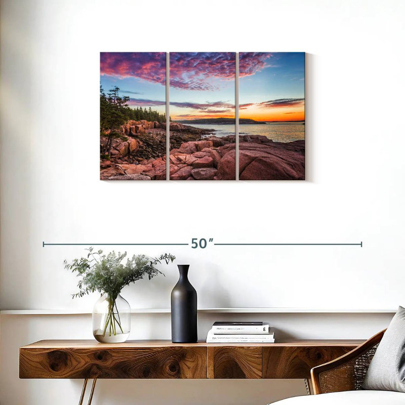 Gillard Acadia Coastal Rocky Beach, H 20 po x l 33 po