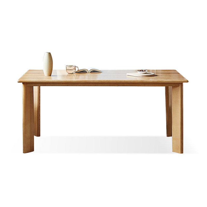 Table de salle à manger Burlywood, H 29,13 po x L 70,87 po x l 31,5 po