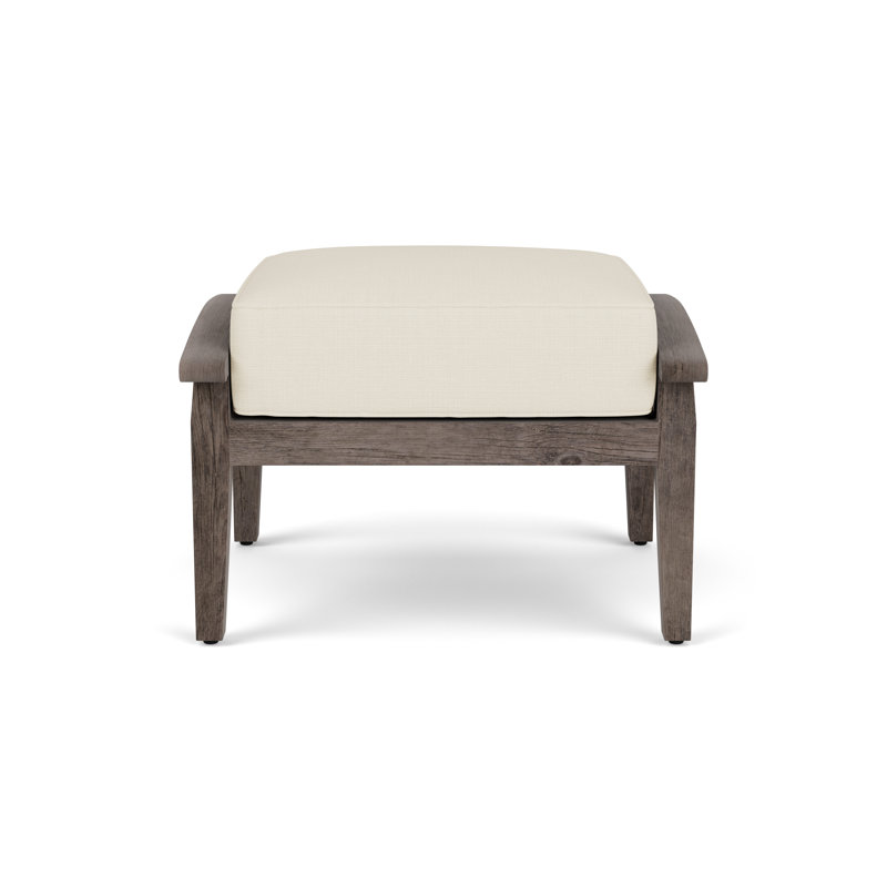 Frontier Outdoor Ottoman, Sailcloth Sailor