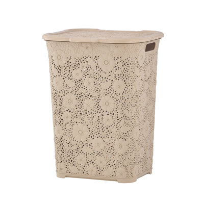 Plastic Laundry Hamper with Handles