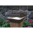 Imperial Solar Powered Integrated LED Aluminium 4 in. x 4 in. Fence Post Cap Light with Base Adapter Included-9809741-78608412